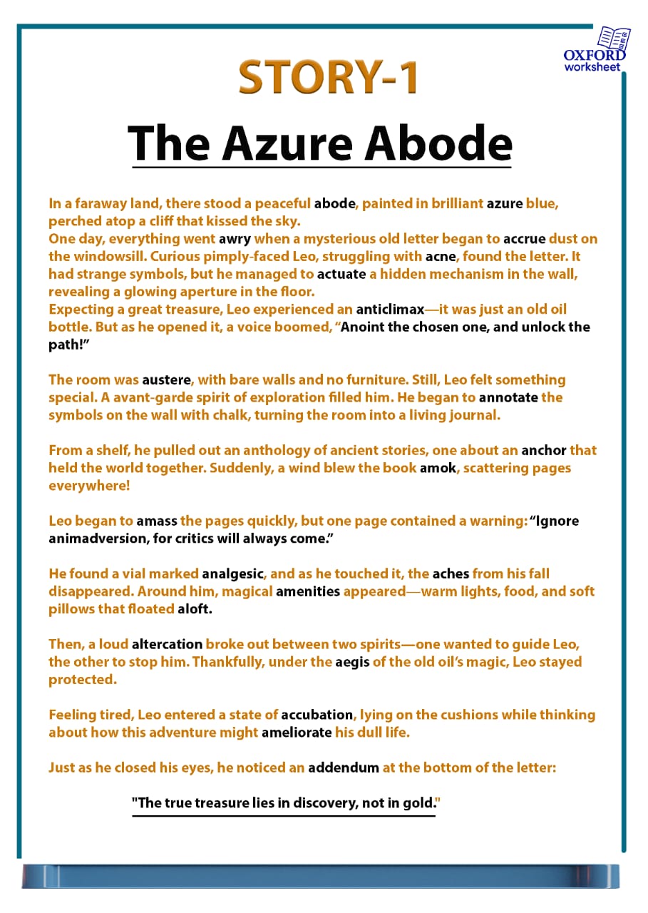 Vocabulary builder for students