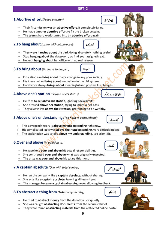 Idiom Builder